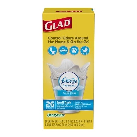 Clorox 26CT 4GAL Fresh Bag 78812